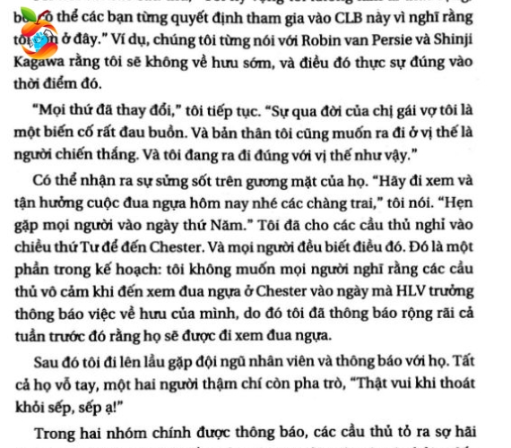 Hồi Ký Alex Ferguson (Tái Bản 2019)
